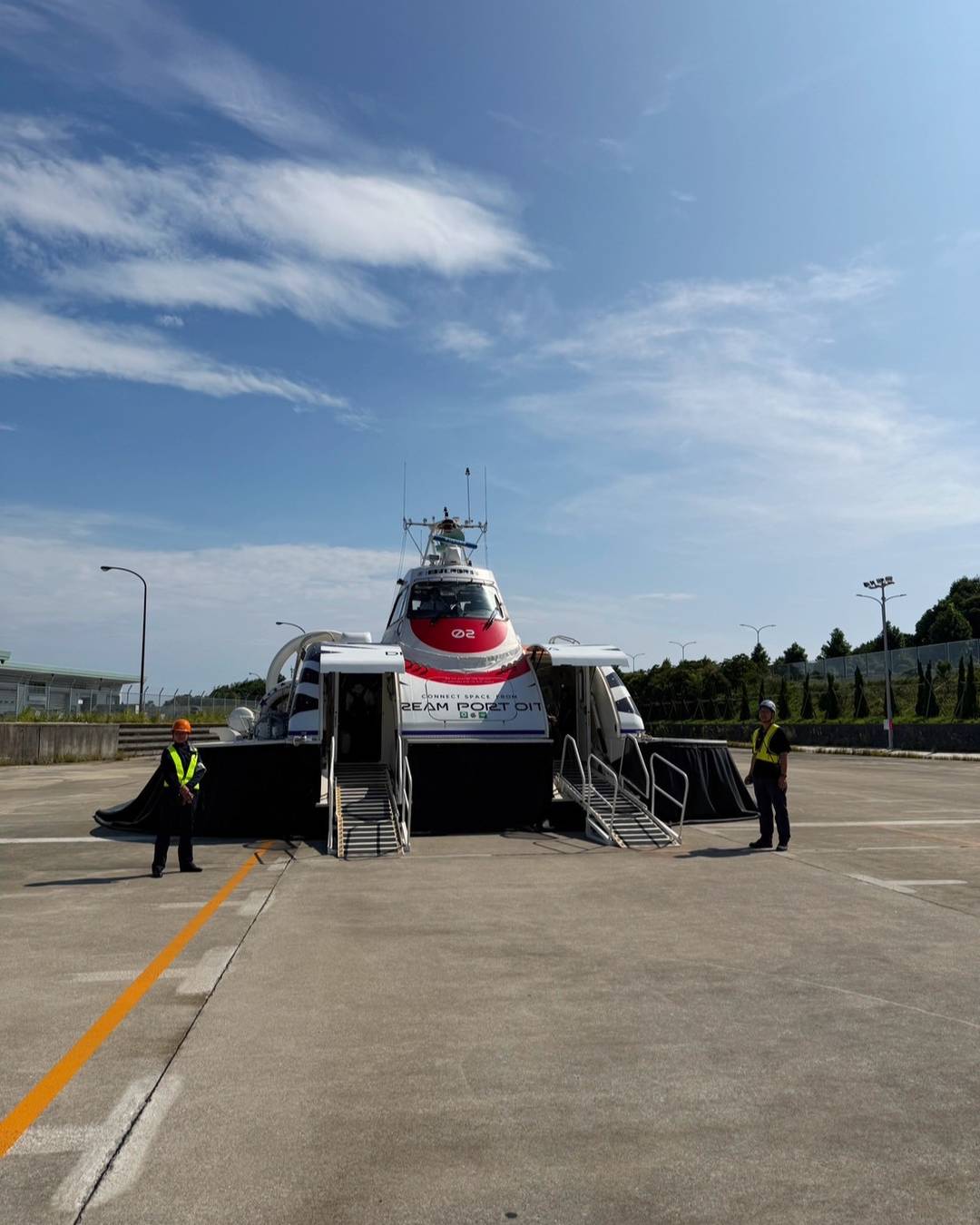 ホーバクラフト初めて見たのは、