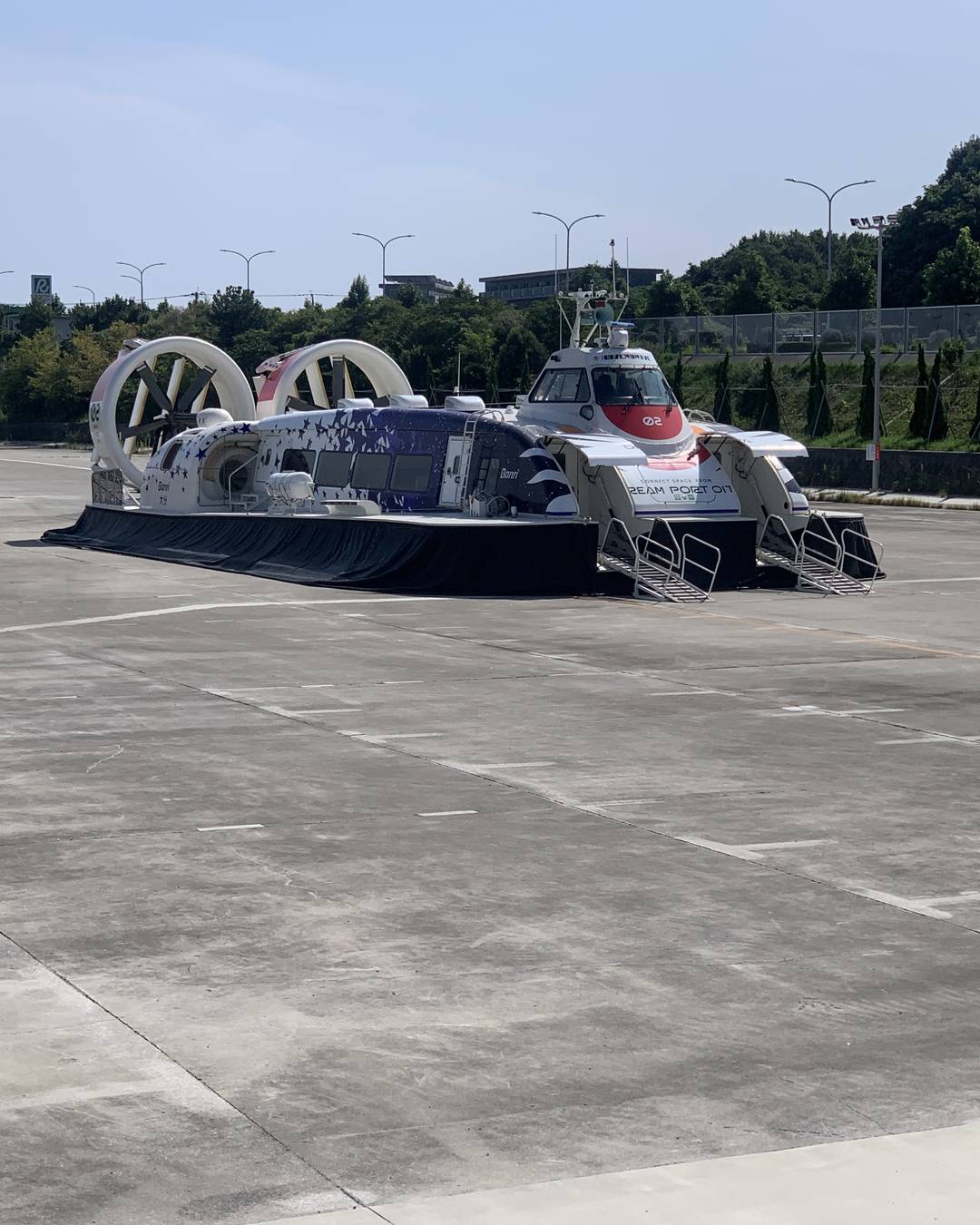 ホーバクラフト初めて見たのは、