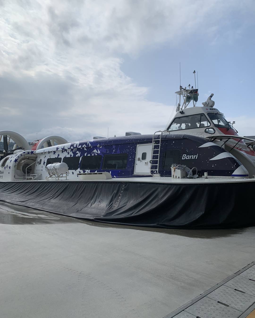 ホーバクラフト初めて見たのは、